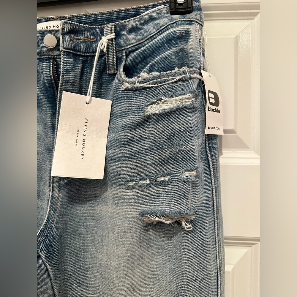 Flying Monkey Ultra High Rise Straight Jeans
